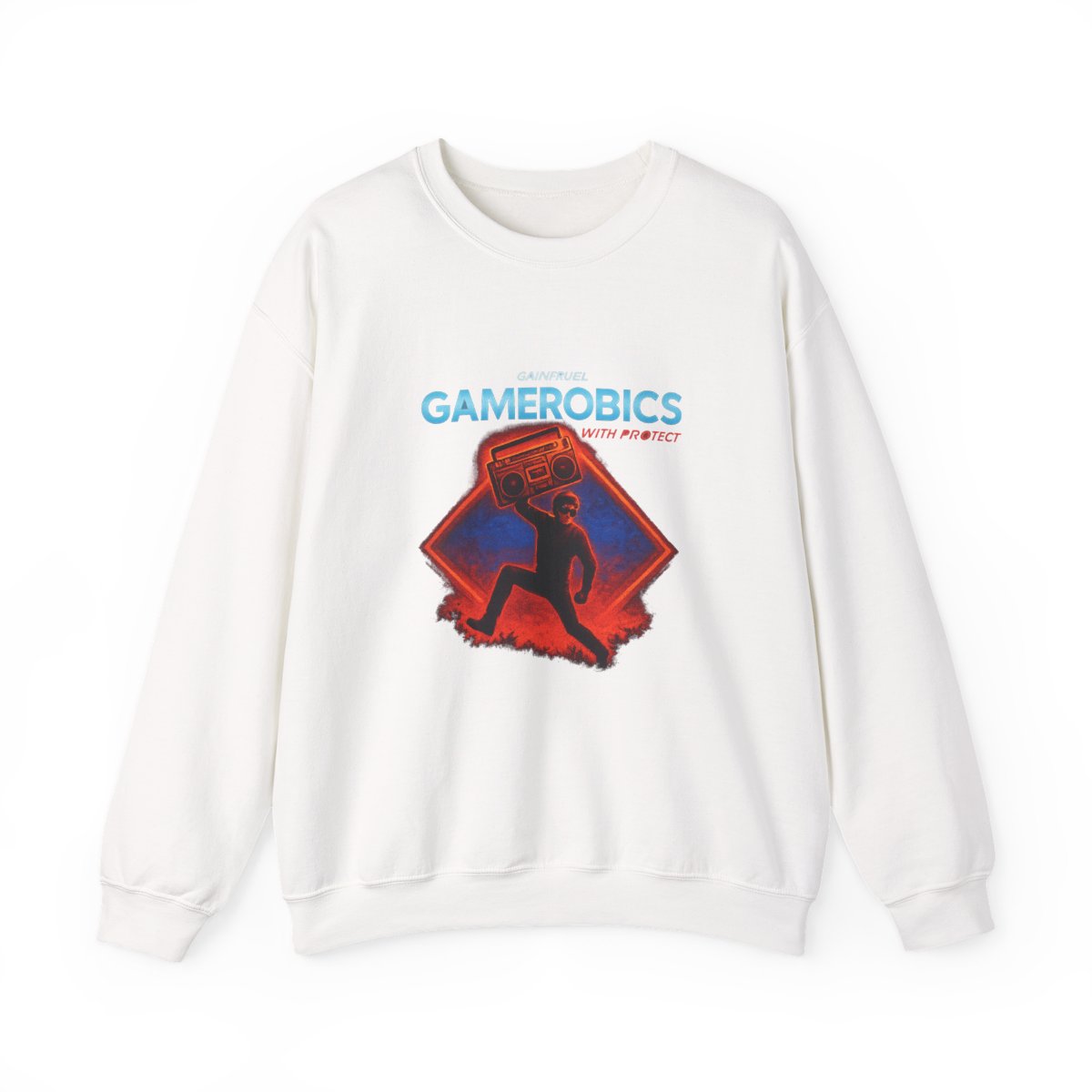 Dr Dis Gamerobics Gaming Fitness Parody Sweatshirt