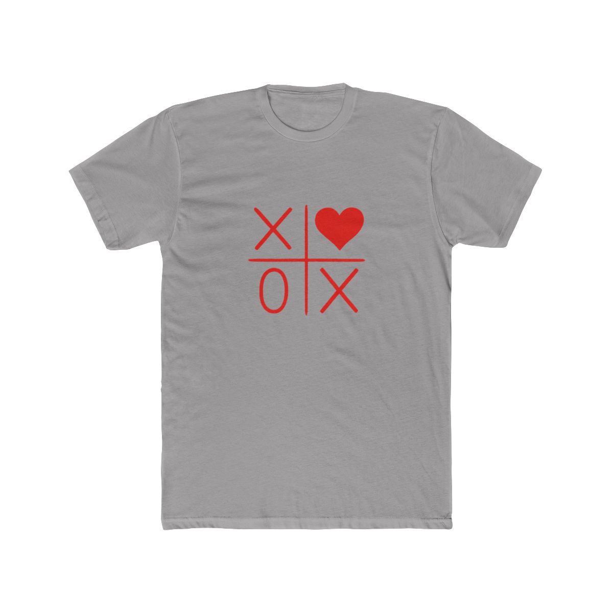 Romantic Matching Hearts Valentine Couple T-Shirt