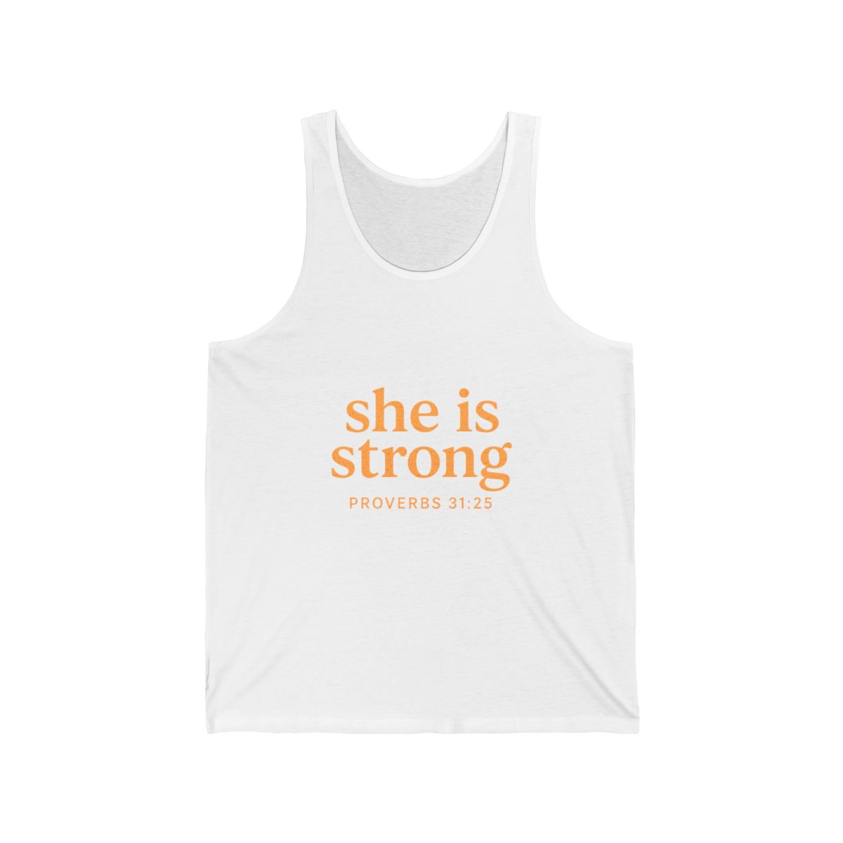 Youth Girls Relaxed Tank Top Strong Aesthetic Christian Clothing
