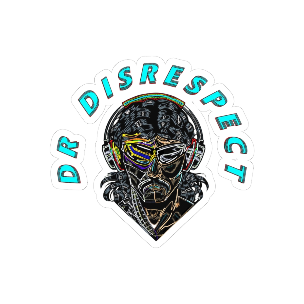 Copy of Dr disrespect rv2 Sticker